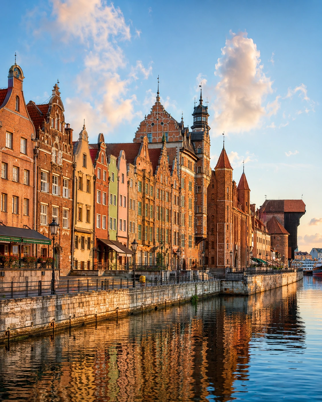 Gdańsk historic waterfront