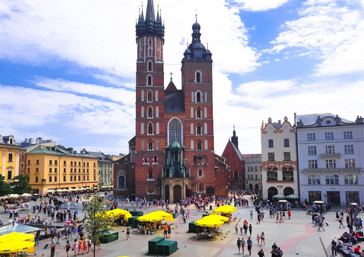 Krakow historic center
